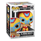 Funko Pop Marvel Lucha Libre 709 El Heroe Invicto Iron Man Figure New Limited