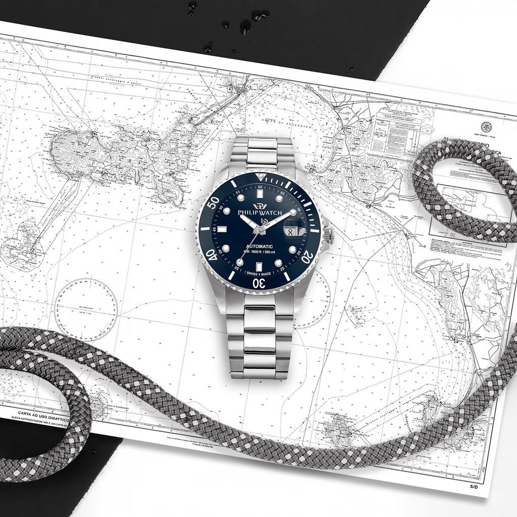 Philip Watch Caribe Automatic Blue R8223216011