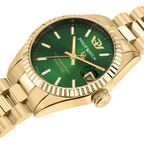 Philip Watch Caribe Gold Women – Green elegance R8253597591