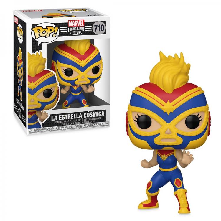 Funko Pop Marvel Lucha Libre 710 La Estrella Cosmica Wonder Woman Figure New