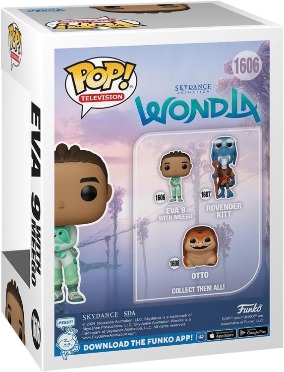 Funko Pop! Disney Television Skydance Wondla (1606) Eva 9 With Meego Figure 9Cm