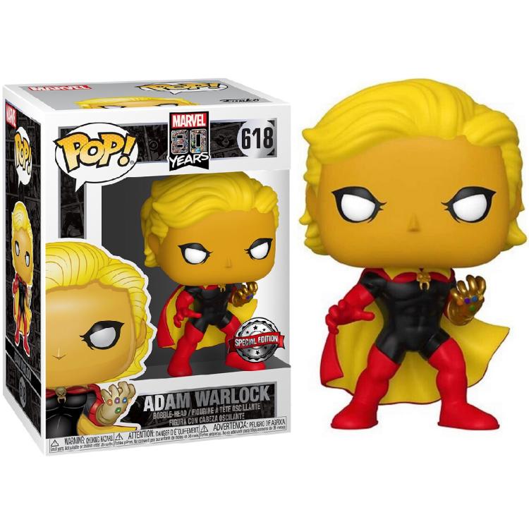 Funko Pop! Marvel 80 Years (618) Adam Warlock Special Edition Figure 9cm Statue