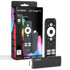 Strong Google Tv Andorid Stick Hdmi 4K Uhd Wifi Netflix Prime Telecomando 2In1