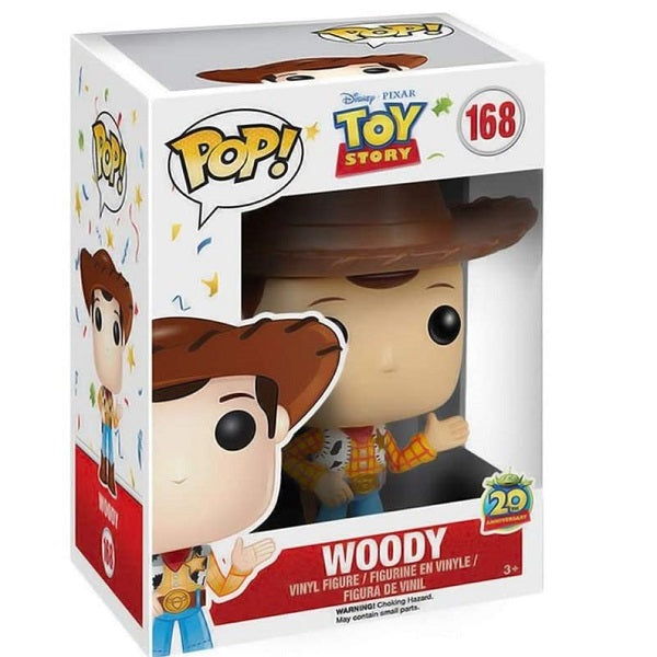 Funko Pop Disney Pixar Toy Story 168 Woody 20th Action Figure Vinyl Figurine
