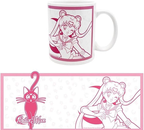 Abystyle - Sailor Moon & Luna Anime Mug for Girls