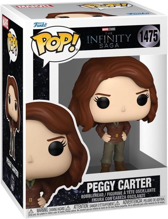 Funko Pop Marvel - The Infinity Saga (1475) Peggy Carter Vinyl Figure Statue 9Cm