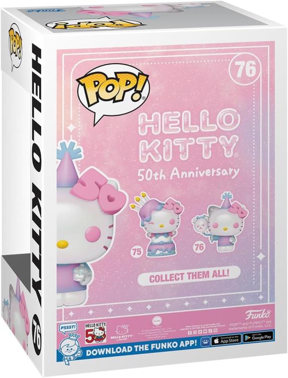 Funko Pop ! Hello Kitty 50Th - (76) Hello Kitty W/ Balloons Figure