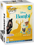 Funko Pop ! Disney Classic Bambi - (1434) Flower Figure Fiore La Puzzola 9Cm