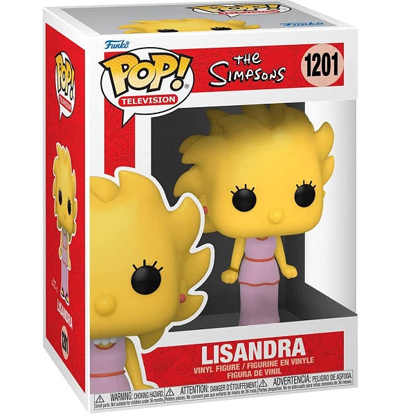 Funko Pop The Simpsons 1201 Lisandra Lisa Simpson Vinyl Statue Figure Fox Disney+