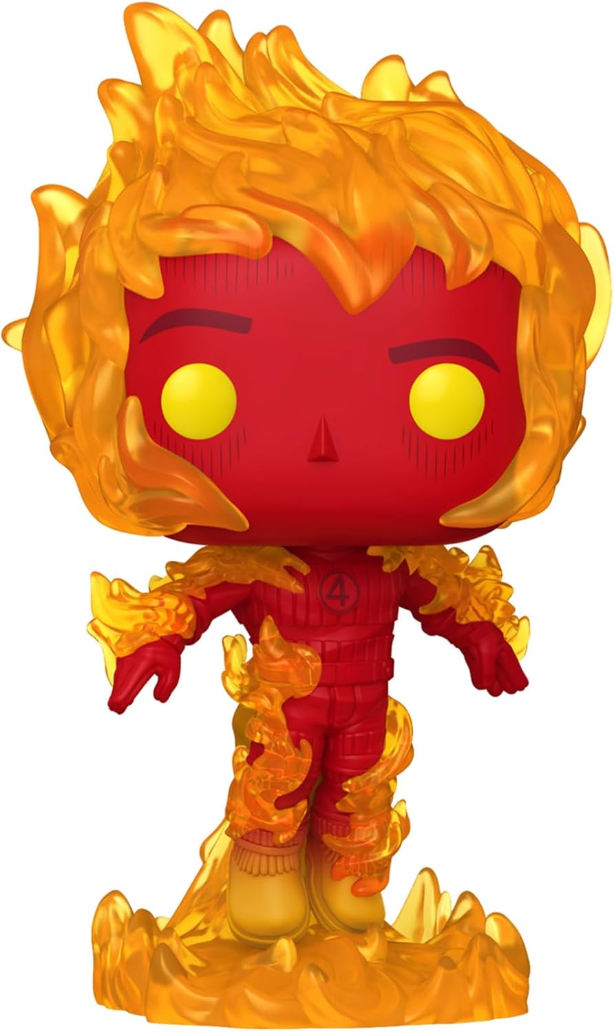 Funko Pop! Marvel Studios Fantastic 4 - (1517) Human Torch Vinyl Figure 9cm