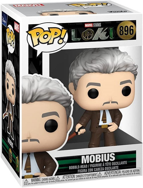 Funko Pop! Marvel Loki (896) Mobius Vinyl Figure 9cm TV Series Disney + New