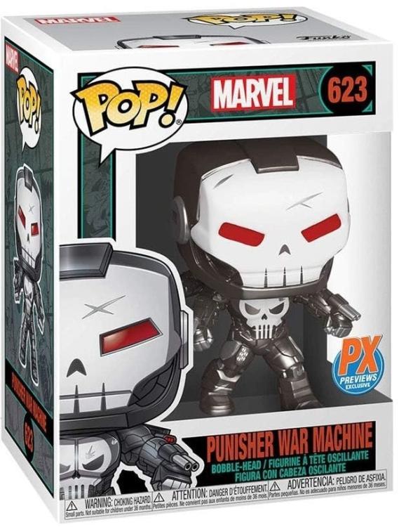 Funko Pop! Marvel (623) Punisher War Machine Vinyl Figure 9cm Collectible Statue