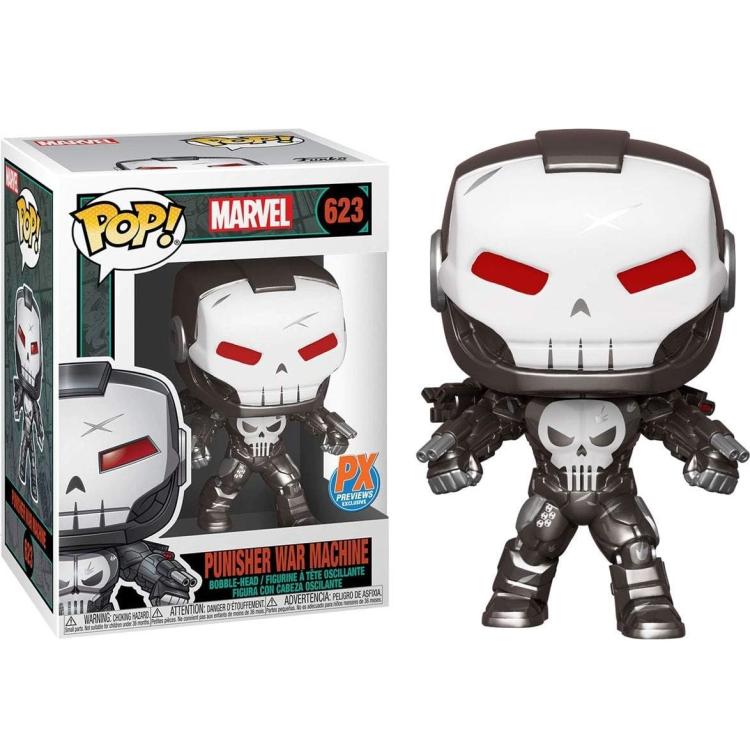 Funko Pop! Marvel (623) Punisher War Machine Vinyl Figure 9cm Collectible Statue