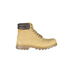 CARRERA Scarponcini Uomo Beige con Lacci e Dettagli a Contrasto