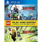 Lego The Ninjago Double Pack Video Game Ps4 + Movie Blu Ray Marvel New