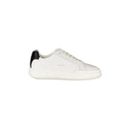 CALVIN KLEIN Sneakers Uomo Bianche con Lacci e Dettagli in Nero