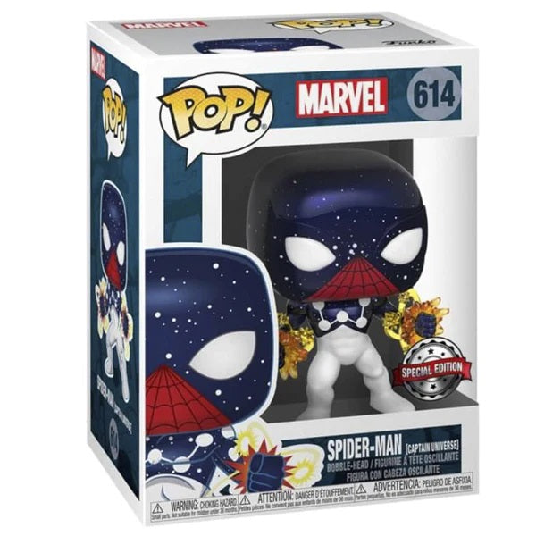 Funko Pop! Marvel Comics - (614) Spider-Man (Captain Universe) Special Edition
