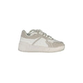 GAELLE PARIS Scarpe Sneakers Donna Bianche con Dettagli a Contrasto