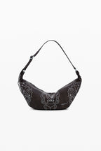 DESIGUAL Women's Brown Shoulder Bag, Poker Face Munster