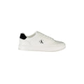 CALVIN KLEIN Sneakers Uomo Bianche con Lacci e Dettagli Neri