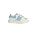 GAELLE PARIS Scarpe Sneakers Donna Bianche con Rialzo e Dettagli a Contrasto