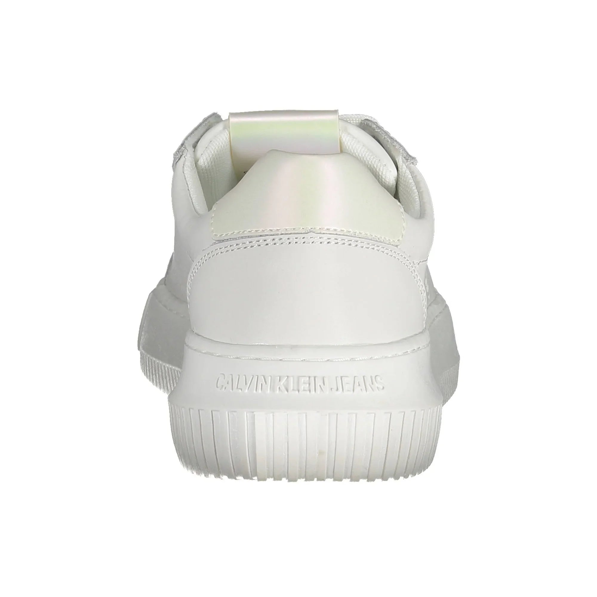 CALVIN KLEIN Women's White Sneakers with Logo Details