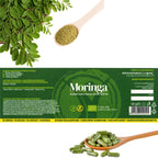 Organic Moringa Oleifera in Capsules | 50 Capsules