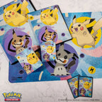 Ultra Pro Pokemon Porta Mazzo Verticale Pikachu/Mimikyu Box 75 Carte Collezione