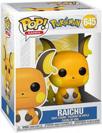 Funko Pop! Games Pokémon - (645) Raichu Figure Pikachu Evo Electro Vinyl 9Cm