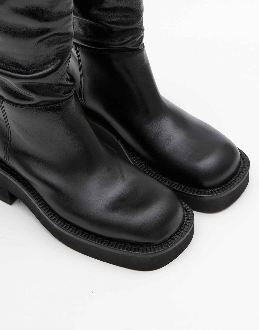 MM6 MAISON MARGIELA Stivale in Vitello Spazzolato
