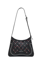 DESIGUAL Borsa Donna Nera a Tracolla Yankee Manaos con Borchie