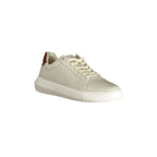 CALVIN KLEIN Scarpe Sneakers Uomo Grigie con Dettagli Marroni