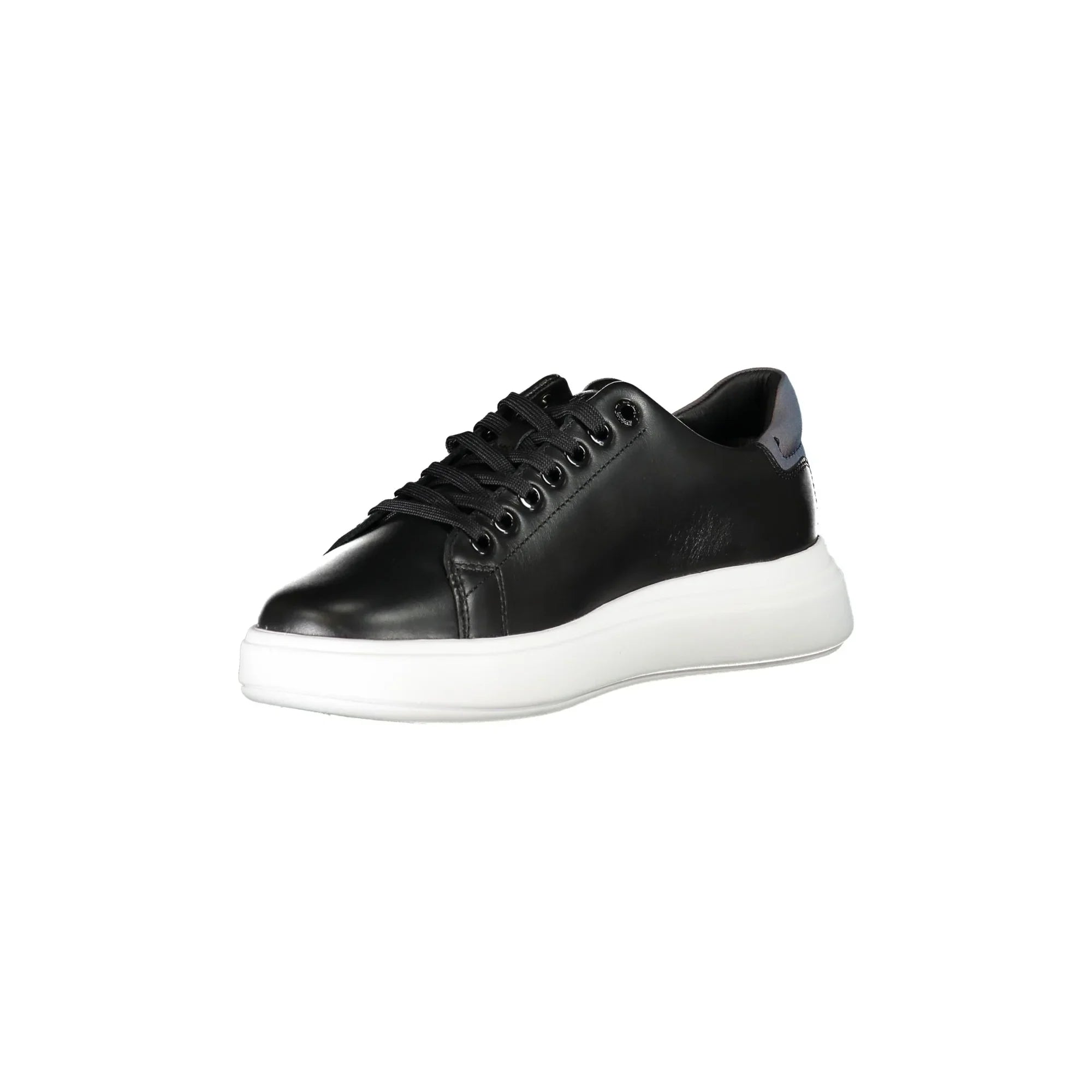 CALVIN KLEIN Women's Black Sneakers with Contrast Details