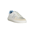 CALVIN KLEIN Scarpe Sportive Uomo Bianche con Dettagli a Contrasto