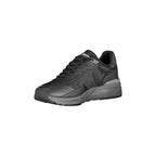BLAUER Scarpe Sneakers Uomo Nere con Dettagli a Contrasto