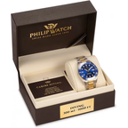 Philip Watch Caribe Diving R82 blue two-tone