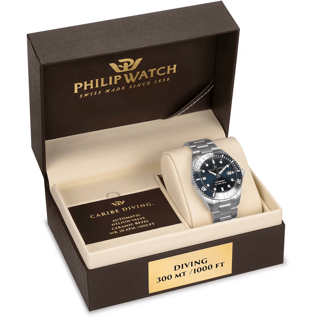 Philip Watch Caribe Automatic Blue R8223216011