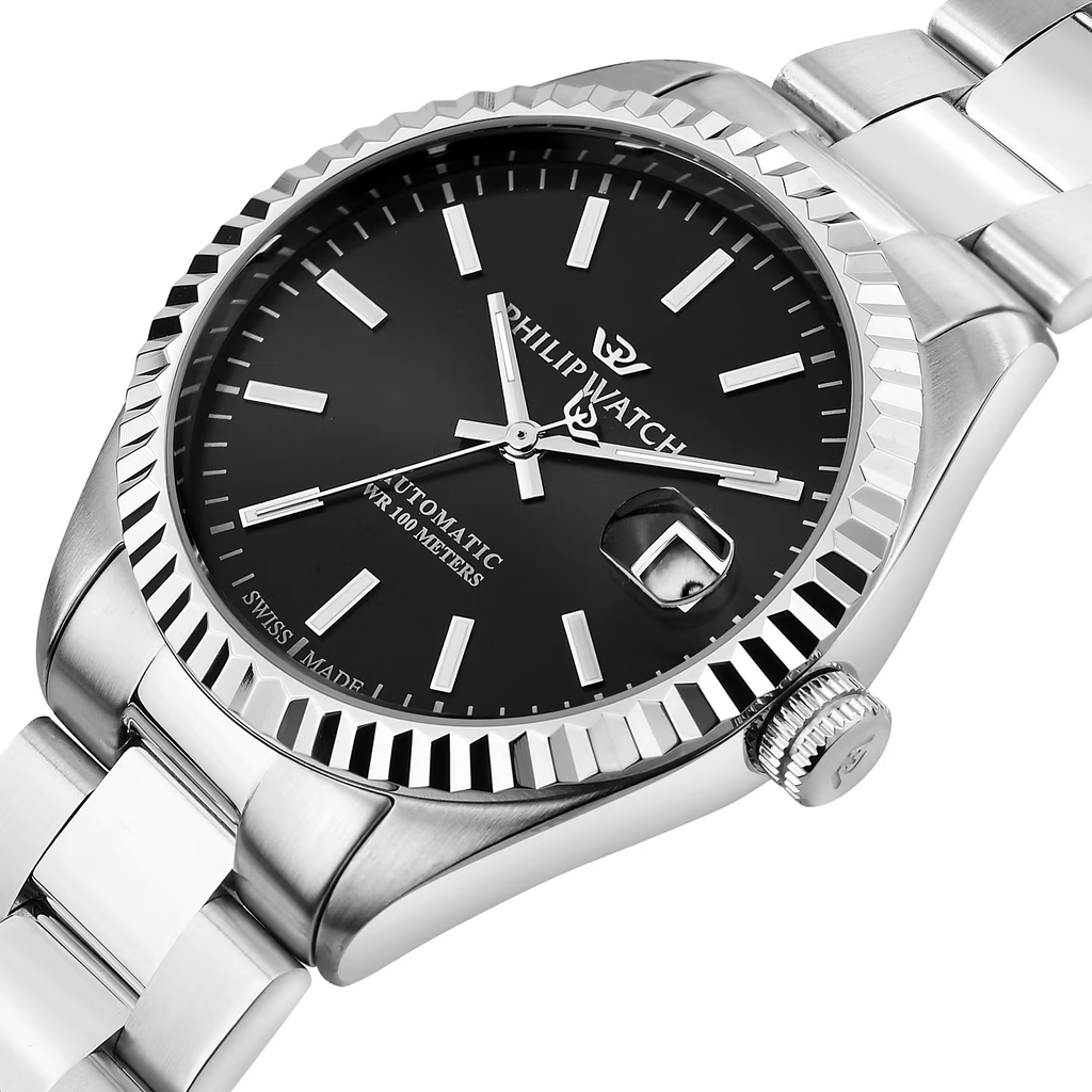Philip Watch Caribe Automatic Black 39mm