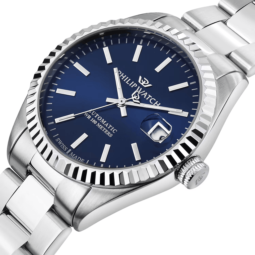 Philip Watch Caribe Automatic Blue Datejust