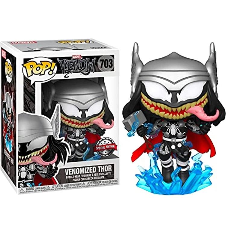 Funko Pop! Marvel Venom - (703) Venomized Thor Special Edition Vinyl Figure 9Cm