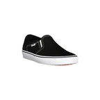 VANS Men's Black Sports Shoes with Contrast Sole