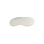 GAELLE PARIS Scarpe Sneakers Donna Bianche con Rialzo e Dettagli a Contrasto
