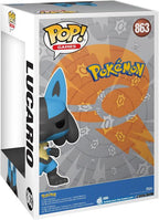 Funko Pop! Games Pokémon - Lucario (863) 25 cm Collectible Vinyl Figure