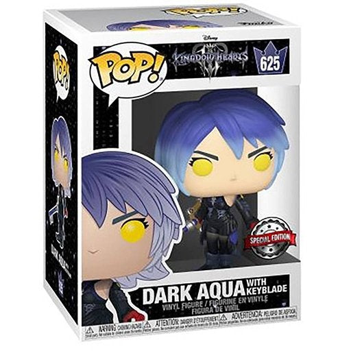 Funko Pop! Disney Games Kingdom Hearts (625) Dark Aqua With Keyblade Special