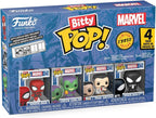 Funko Bitty Pop! Marvel Spiderman 4 Pack Spiderman Limited Chase
