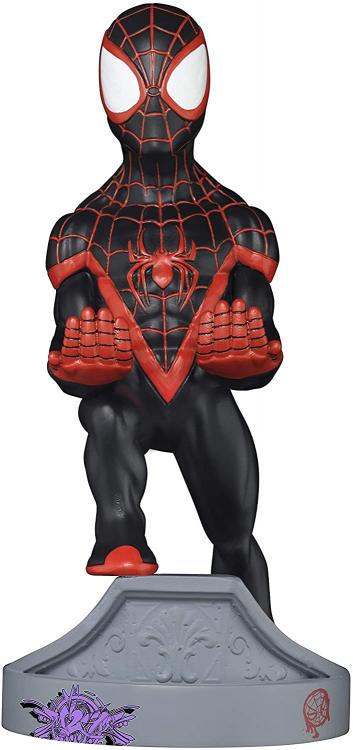 Cable Guys (Spiderman Miles Morales) Marvel Smartphone Controller Holder Figure