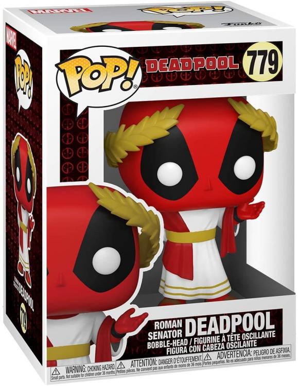 Funko Pop! Marvel Deadpool 30th Ann. - (779) Roman Senator Deadpool Figure 9cm