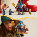 Lego Ninjago Pack Mech Da Battaglia Di Jay 71805 Mini Figure Costruzione 78Pz