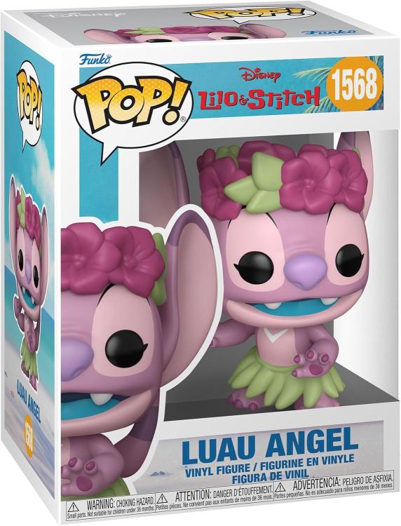 Funko Pop! Disney Lilo & Stitch - (1568) - Luau Angel Hawaii Vinyl Figure 9Cm
