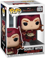 Funko Pop! Marvel - WandaVision (823) Scarlet Witch - Vinyl Bobble Figure 9cm